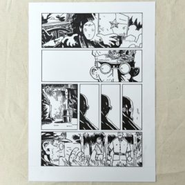 Jan Hardy – Żołnierz Wyklęty 1 Oryginalna plansza komiksowa A3, unikat!