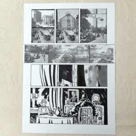 Jan Hardy – Żołnierz Wyklęty 1 Oryginalna plansza komiksowa A3, unikat!