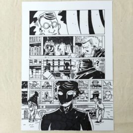 Jan Hardy – Żołnierz Wyklęty 1 Oryginalna plansza komiksowa A3, unikat!